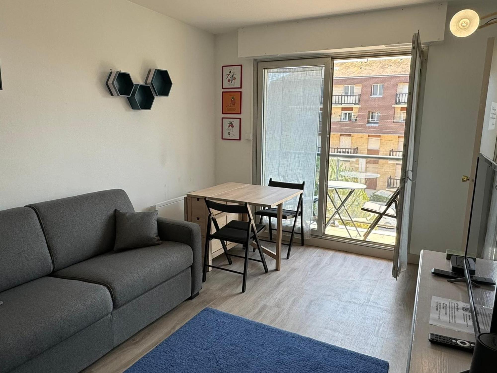 Studio Central A Cabourg Avec Balcon, Wifi Gratuit & Parking - Fr-1-487-372 מראה חיצוני תמונה
